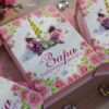 книжечка бонбоньерка с ежинорожкой
