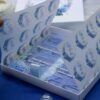 "Голубая гортензия" пригласительные акриловые